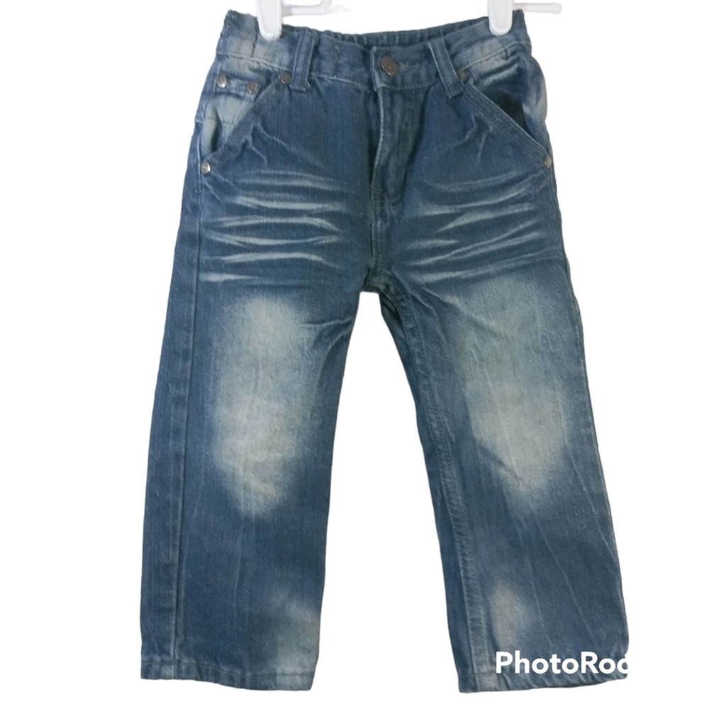 Chams Childs Straight Leg Jeans Size 3T